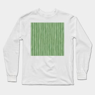 Green vertical stripes Long Sleeve T-Shirt